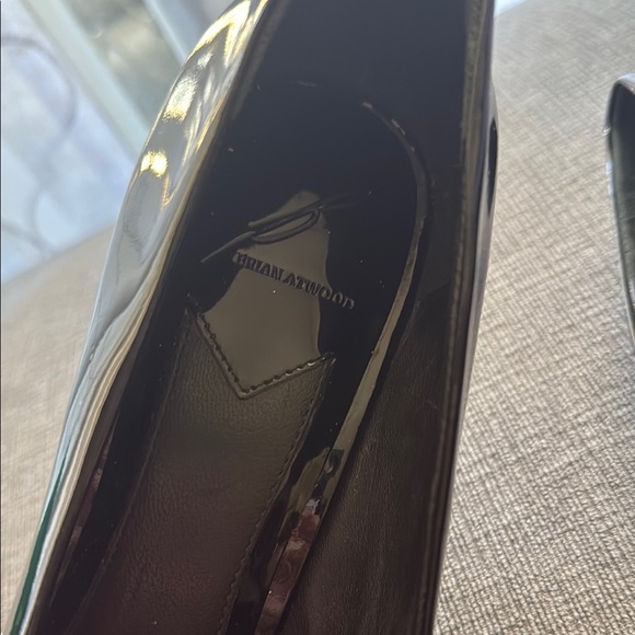 Brian Atwood Black Patent Leather Heels - Picture 5 of 11